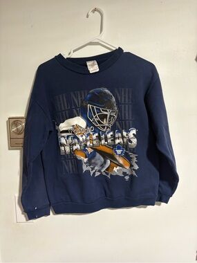 Vintage Toronto Maple Leafs Navy Graphic Sweatshirt